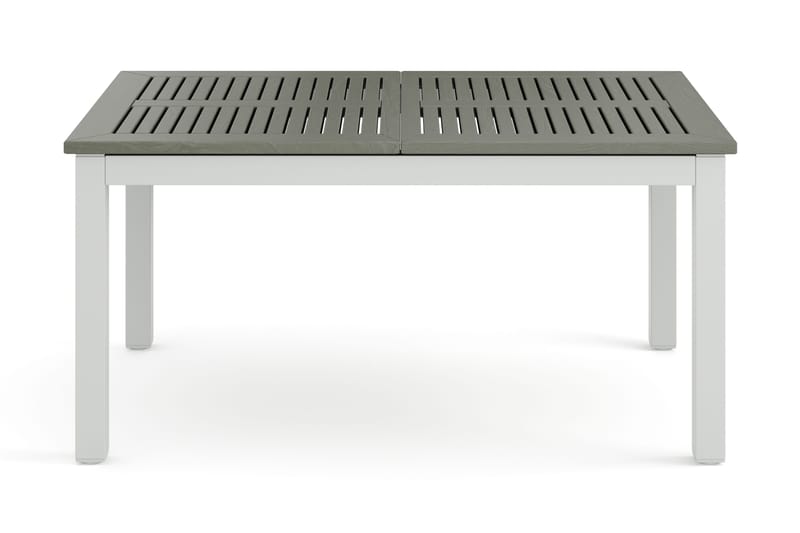 Monaco förlängningsbart bord utomhus 150-250x90 cm - Vit/Grå - Utemöbler - Trädgårdsbord & Utebord - Matbord ute