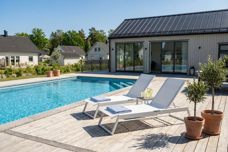 Monaco Solsäng med justerbar rygg i aluminium vit textil - Vit - Utemöbler - Utestolar & fåtöljer - Solsängar & solvagnar