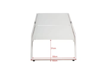 Monaco Solsäng med justerbar rygg i aluminium vit textil - Vit - Utemöbler - Utestolar & fåtöljer - Solsängar & solvagnar
