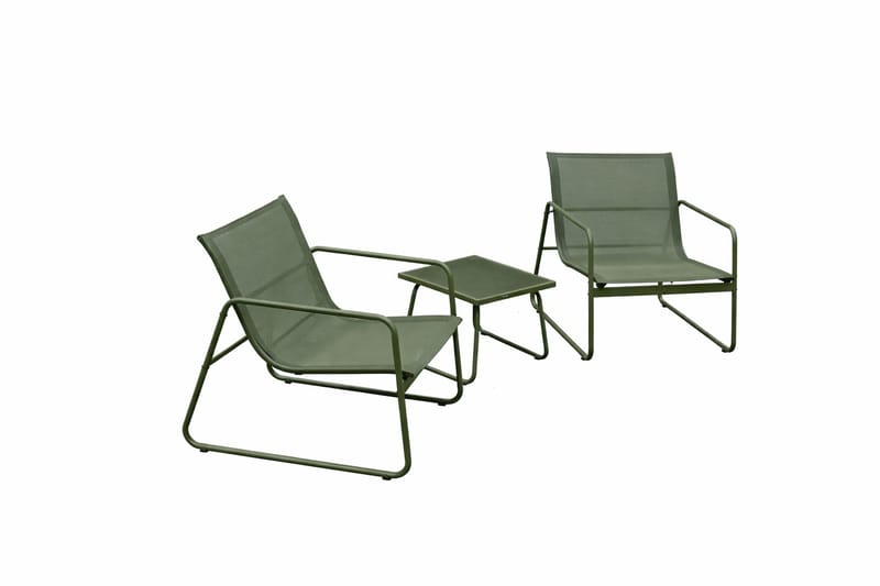 Pelanda Caféset Utomhus - Grön - Utemöbler - Utegrupp - Loungegrupp
