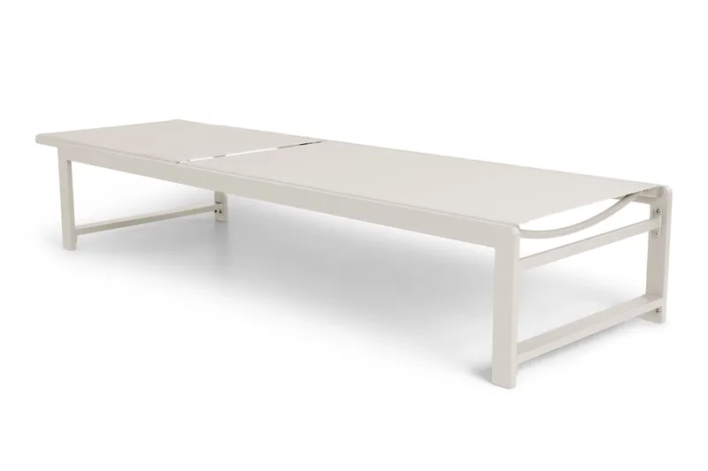 Sanna Solsäng Med Justerbart Ryggstöd - Beige - Utemöbler - Utestolar & fåtöljer - Solsängar & solvagnar