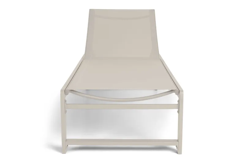 Sanna Solsäng Med Justerbart Ryggstöd - Beige - Utemöbler - Utestolar & fåtöljer - Solsängar & solvagnar