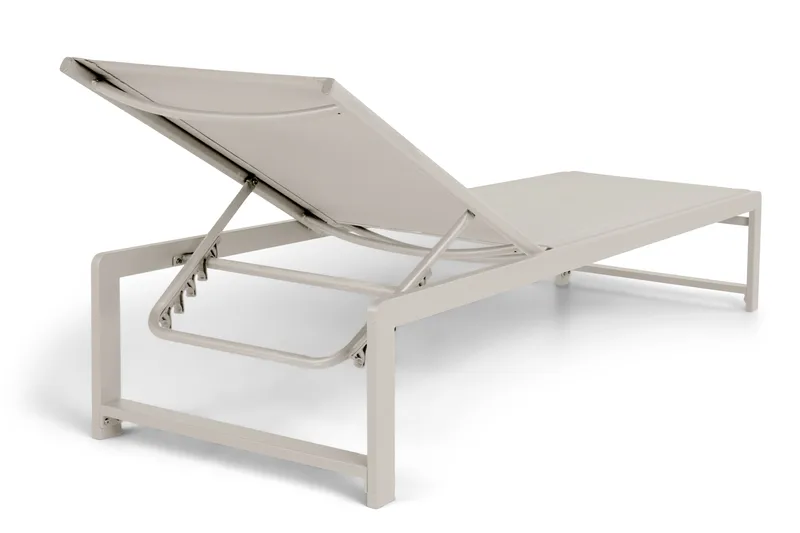 Sanna Solsäng Med Justerbart Ryggstöd - Beige - Utemöbler - Utestolar & fåtöljer - Solsängar & solvagnar