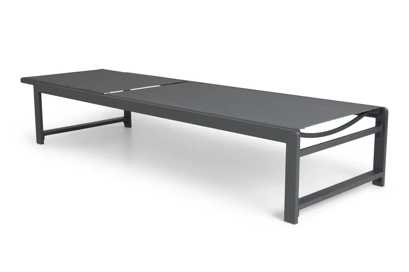 Sanna Solsäng Med Justerbart Ryggstöd - Svart - Utemöbler - Utestolar & fåtöljer - Solsängar & solvagnar