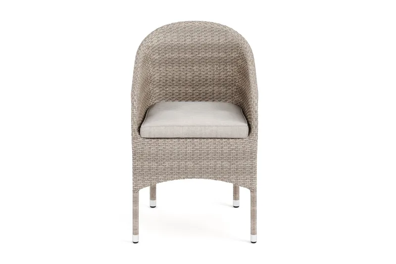 Thor loungestol utomhus i konstrotting med naturfärgad sittdyna - Beige - Utemöbler - Utestolar & fåtöljer - Utefåtöljer & loungefåtöljer