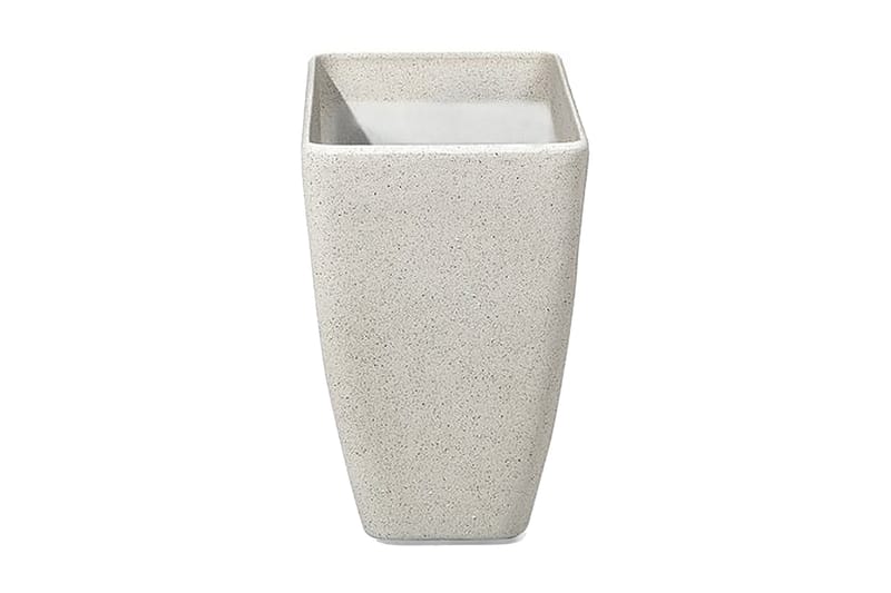 Baris Kruka 60 cm - Beige - Inredning & dekor - Trädgårdsdekoration - Utomhuskrukor - Blomkrukor