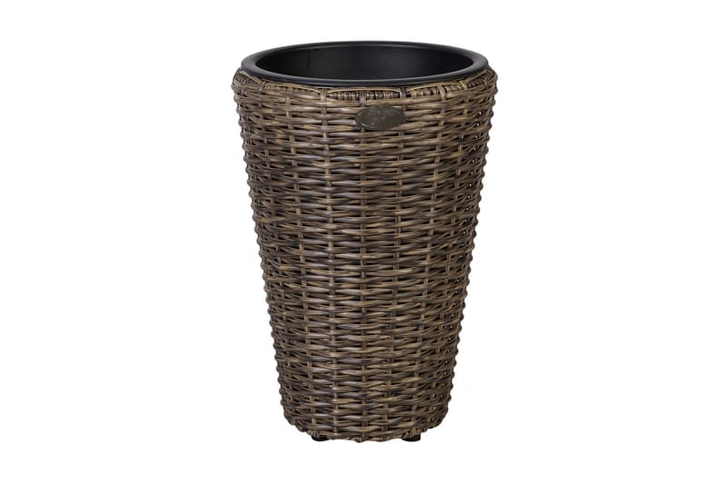 Blomkruka Wicker, Brun