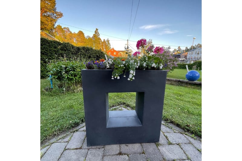 Fiberarmerad kruka 69x28x70 cm - Inredning & dekor - Trädgårdsdekoration - Utomhuskrukor - Blomkrukor