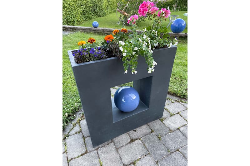 Fiberarmerad kruka 69x28x70 cm - Inredning & dekor - Trädgårdsdekoration - Utomhuskrukor - Blomkrukor