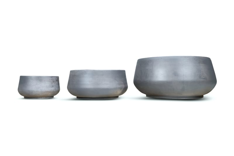 Fiberarmerade Krukor 3-pack - Inredning & dekor - Trädgårdsdekoration - Utomhuskrukor - Blomkrukor