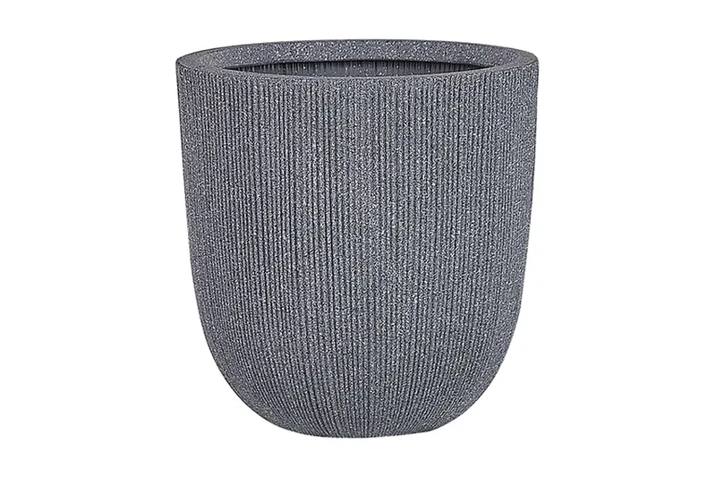 Kruka 44 x 44 x 48 cm grå CHIOS, Grå