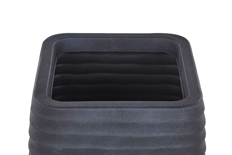 Kruka 50 x 50 x 49 cm svart PARIKIA - Svart - Inredning & dekor - Trädgårdsdekoration - Utomhuskrukor - Blomkrukor