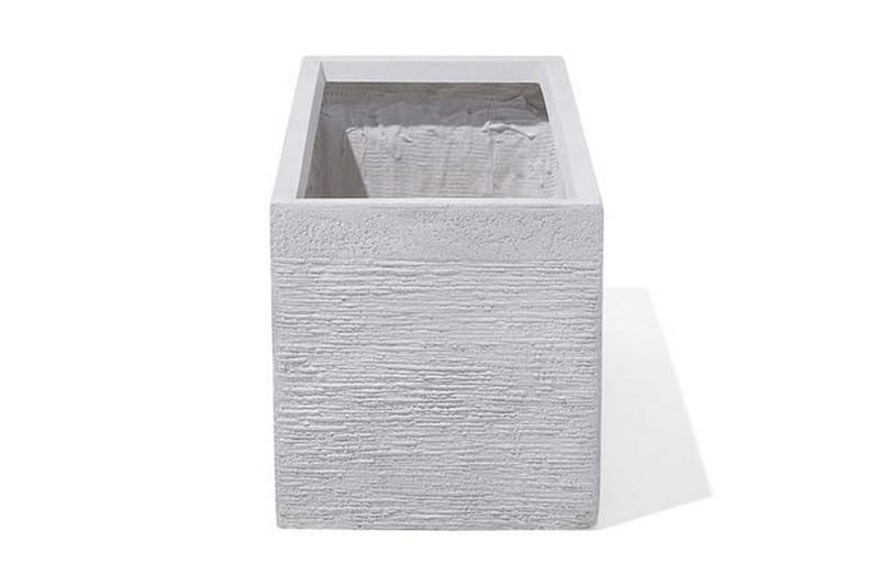 Myra Kruka 60 cm - Vit - Inredning & dekor - Trädgårdsdekoration - Utomhuskrukor - Blomkrukor