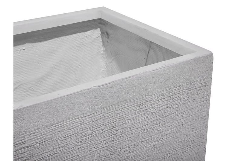 Paros Kruka 40 cm - Vit - Inredning & dekor - Trädgårdsdekoration - Utomhuskrukor - Blomkrukor