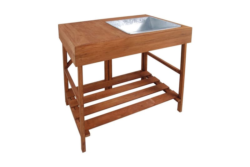 Esschert Design Planteringsbord lövträ GT35 - Övriga trädgårdstillbehör - Planteringsbord