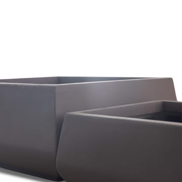 Fiberarmerade utekrukor | 2-pack | Mörkbrun - Mörkbrun - Inredning & dekor - Trädgårdsdekoration - Utomhuskrukor - Blomkrukor