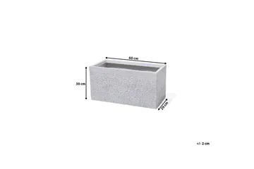 Myra Kruka 60 cm - Vit - Inredning & dekor - Trädgårdsdekoration - Utomhuskrukor - Blomkrukor