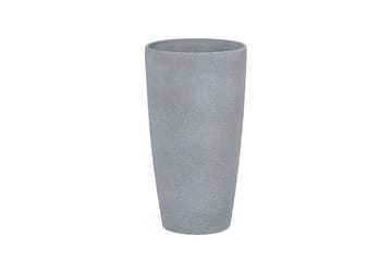 Trädgårdskruka Abdera set om 2 Grå, 23x23x42 cm - Grå, 23x23x42 cm - Inredning & dekor - Trädgårdsdekoration - Utomhuskrukor - Blomkrukor