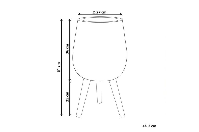 Trädgårdskruka Asclepias - Inredning & dekor - Trädgårdsdekoration - Utomhuskrukor - Blomkrukor
