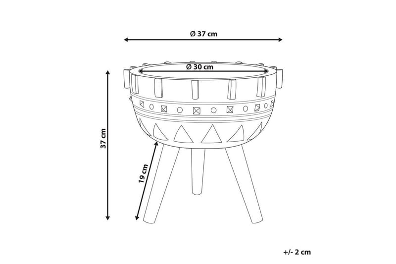 Trädgårdskruka Asplenium - Inredning & dekor - Trädgårdsdekoration - Utomhuskrukor - Blomkrukor