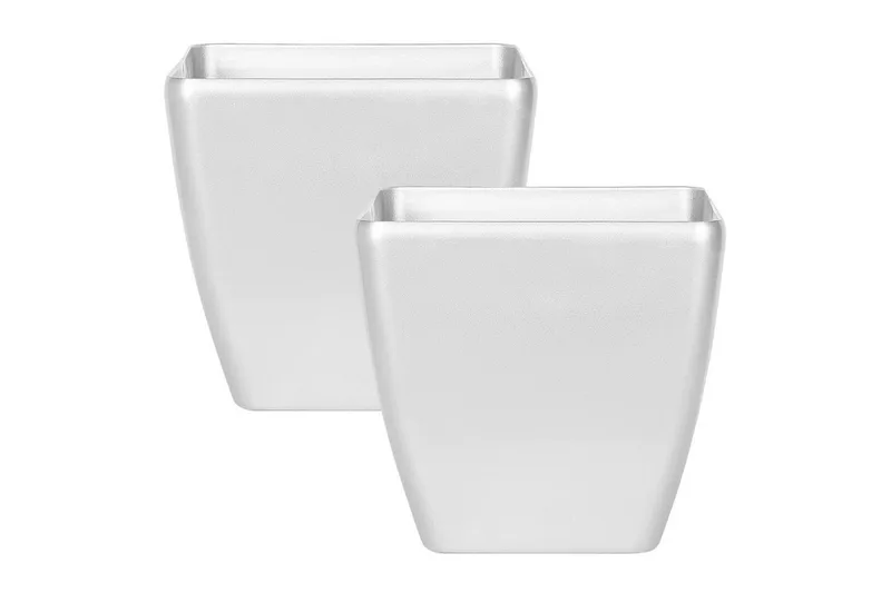 Trädgårdskruka Astras set om 2 42x42x41 cm, 42x42x41 cm