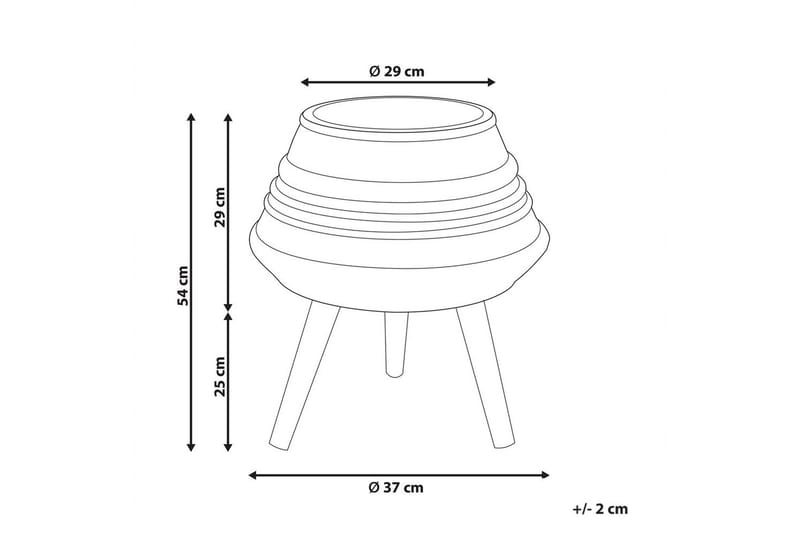 Trädgårdskruka Athaea - Inredning & dekor - Trädgårdsdekoration - Utomhuskrukor - Blomkrukor