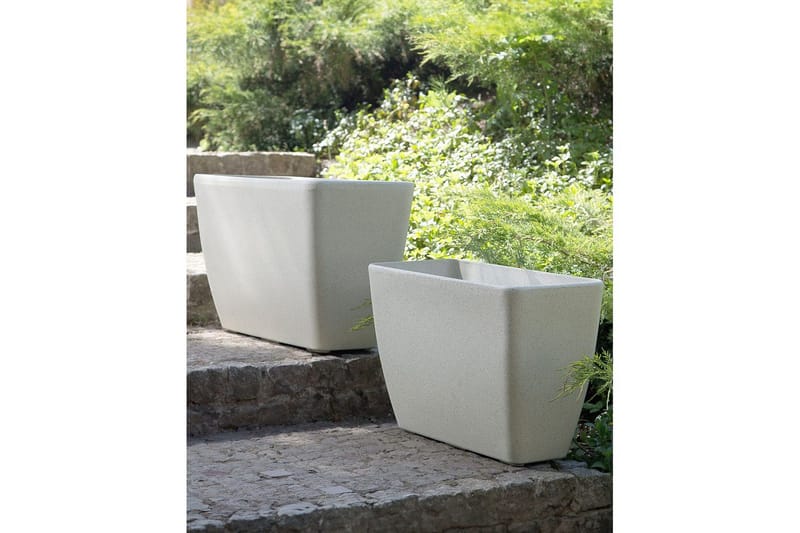 Trädgårdskruka Baris Beige - Beige - Inredning & dekor - Trädgårdsdekoration - Utomhuskrukor - Blomkrukor