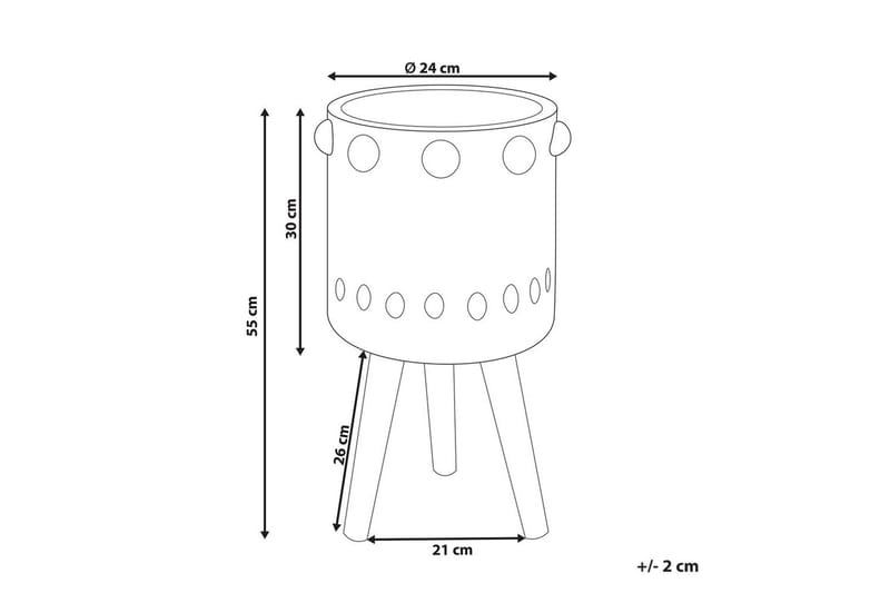 Trädgårdskruka Brunnera - Inredning & dekor - Trädgårdsdekoration - Utomhuskrukor - Blomkrukor