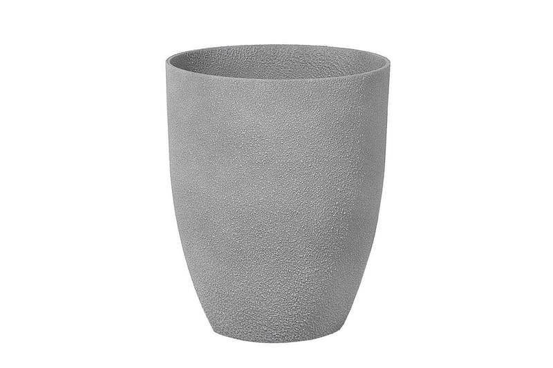 Trädgårdskruka Croton set om 2 Grå, 35x35x42 cm - Grå, 35x35x42 cm - Inredning & dekor - Trädgårdsdekoration - Utomhuskrukor - Blomkrukor
