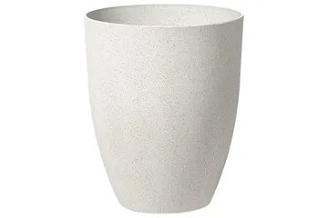 Trädgårdskruka Croton set om 2 Vit, 43x43x52 cm - Vit, 43x43x52 cm - Inredning & dekor - Trädgårdsdekoration - Utomhuskrukor - Blomkrukor