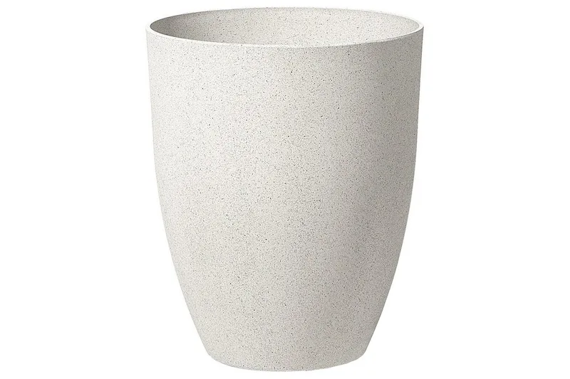 Trädgårdskruka Croton set om 2 Vit, 43x43x52 cm - Vit, 43x43x52 cm - Inredning & dekor - Trädgårdsdekoration - Utomhuskrukor - Blomkrukor