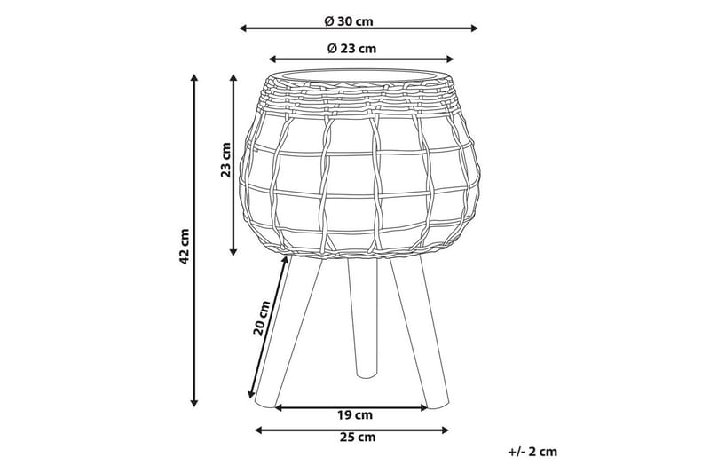 Trädgårdskruka Darmera - Inredning & dekor - Trädgårdsdekoration - Utomhuskrukor - Blomkrukor