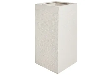 Trädgårdskruka Dion Beige, 40x40x77 cm - Beige, 40x40x77 cm - Inredning & dekor - Trädgårdsdekoration - Utomhuskrukor - Blomkrukor