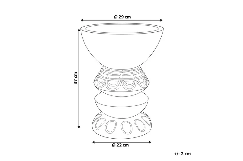 Trädgårdskruka Disporum - Inredning & dekor - Trädgårdsdekoration - Utomhuskrukor - Blomkrukor