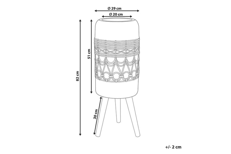 Trädgårdskruka Dryopteris - Inredning & dekor - Trädgårdsdekoration - Utomhuskrukor - Blomkrukor