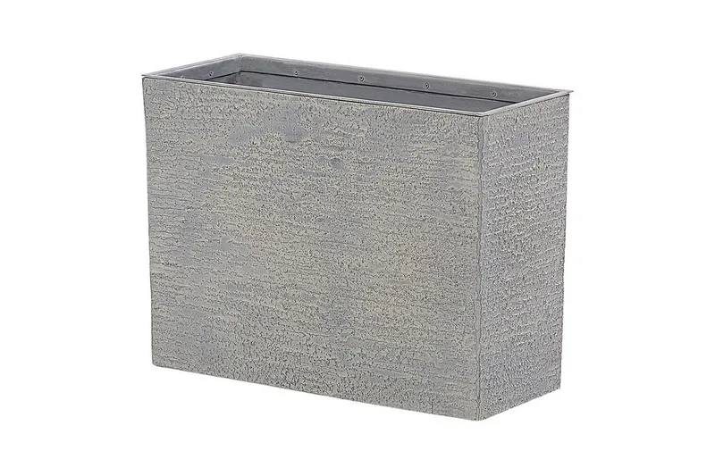 Trädgårdskruka Edessa Grå, 60x25x45 cm - Grå, 60x25x45 cm - Inredning & dekor - Trädgårdsdekoration - Utomhuskrukor - Blomkrukor