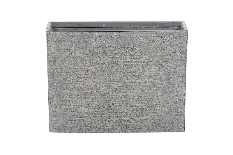 Trädgårdskruka Edessa Grå, 60x25x45 cm, Grå, 60x25x45 cm