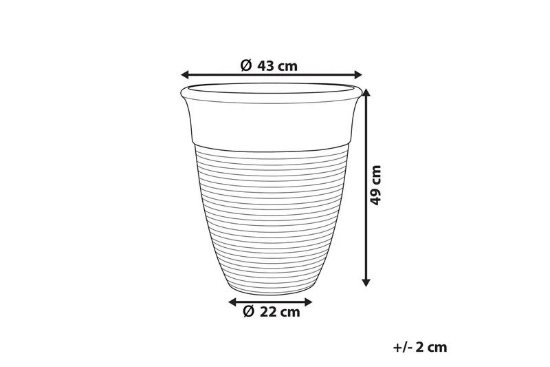 Trädgårdskruka Katalima - Inredning & dekor - Trädgårdsdekoration - Utomhuskrukor - Blomkrukor