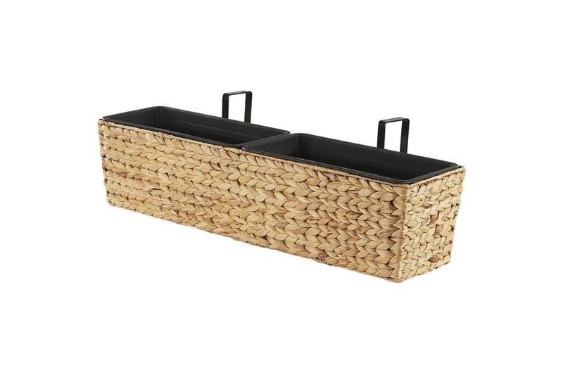 Trädgårdskruka Kawala Beige, 80x18x20 cm - Beige, 80x18x20 cm - Inredning & dekor - Trädgårdsdekoration - Utomhuskrukor - Blomkrukor