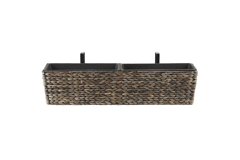 Trädgårdskruka Kawala Brun, 80x18x20 cm, Brun, 80x18x20 cm