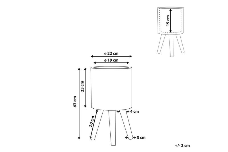 Trädgårdskruka Kottes - Inredning & dekor - Trädgårdsdekoration - Utomhuskrukor - Blomkrukor