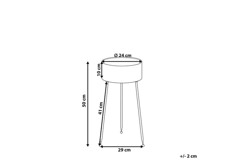 Trädgårdskruka Leika 29x26x50 cm - 29x26x50 cm - Inredning & dekor - Trädgårdsdekoration - Utomhuskrukor - Blomkrukor