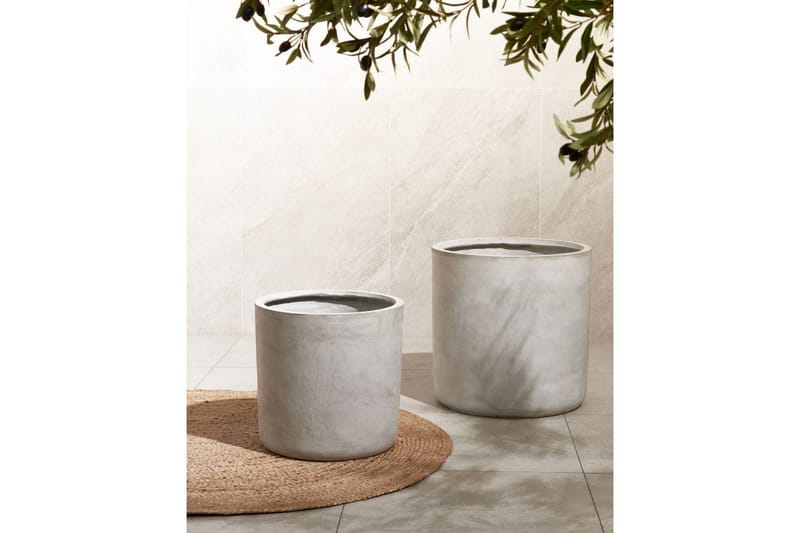 Trädgårdskruka Messene 41x41x40 cm - 41x41x40 cm - Inredning & dekor - Trädgårdsdekoration - Utomhuskrukor - Blomkrukor