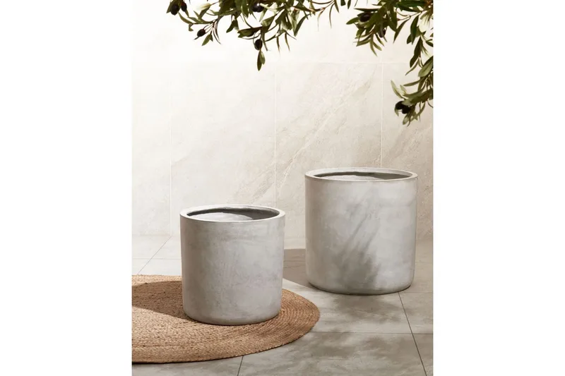 Trädgårdskruka Messene 41x41x40 cm - 41x41x40 cm - Inredning & dekor - Trädgårdsdekoration - Utomhuskrukor - Blomkrukor