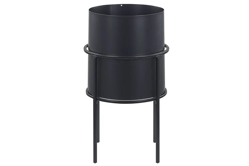 Trädgårdskruka Milea Svart, Svart