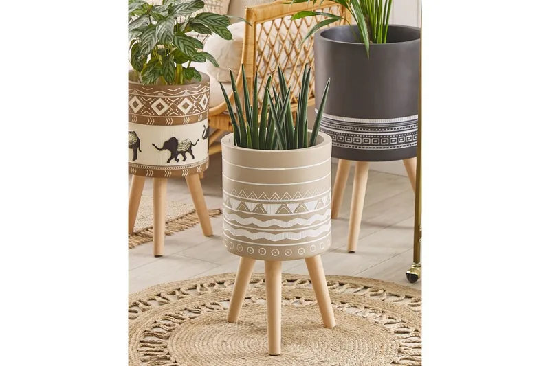 Trädgårdskruka Milina - Inredning & dekor - Trädgårdsdekoration - Utomhuskrukor - Blomkrukor