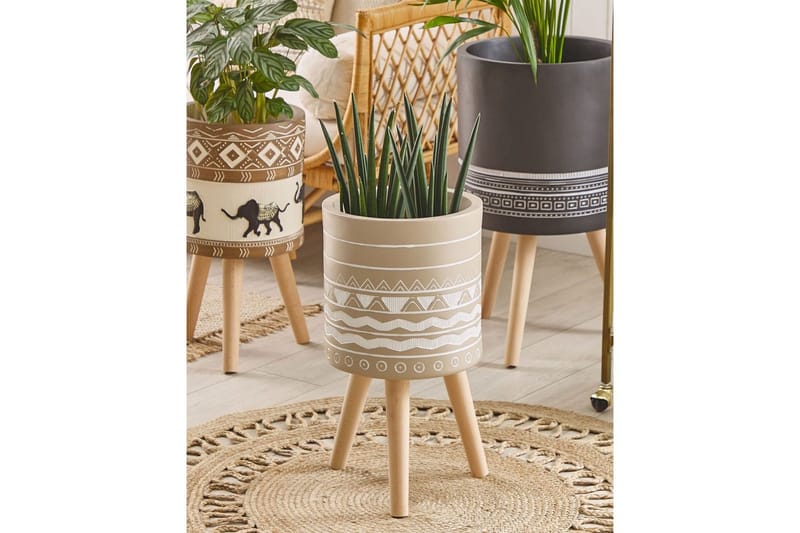 Trädgårdskruka Milina - Inredning & dekor - Trädgårdsdekoration - Utomhuskrukor - Blomkrukor