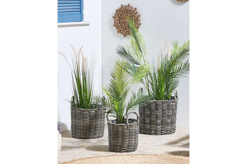 Trädgårdskruka Nikiti set om 3 - Inredning & dekor - Trädgårdsdekoration - Utomhuskrukor - Blomkrukor