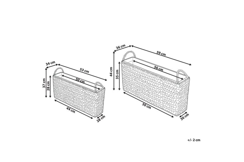 Trädgårdskruka Ormos set om 2 - Inredning & dekor - Trädgårdsdekoration - Utomhuskrukor - Blomkrukor
