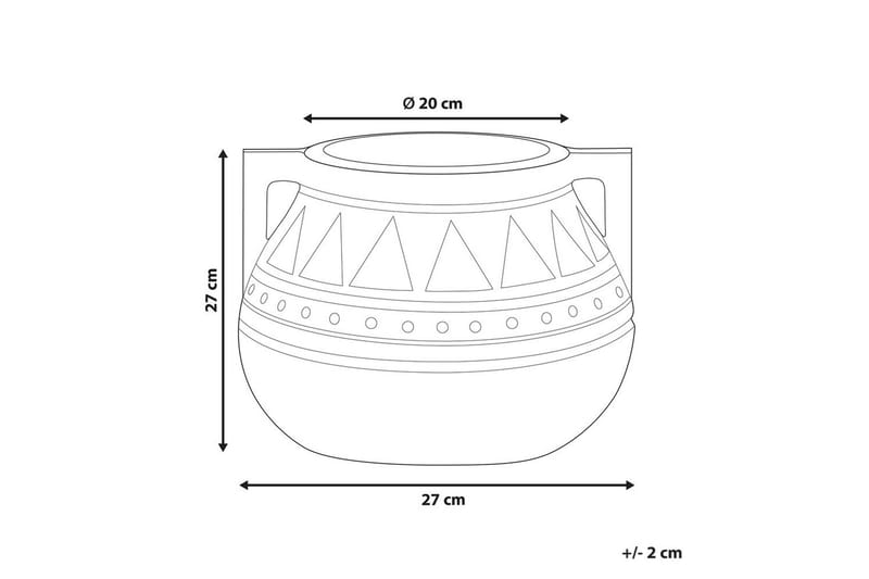 Trädgårdskruka Variegatum - Inredning & dekor - Trädgårdsdekoration - Utomhuskrukor - Blomkrukor